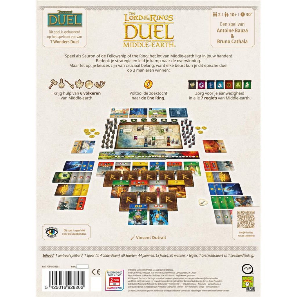 Asmodee, ringenes herre, duell for middeljorden