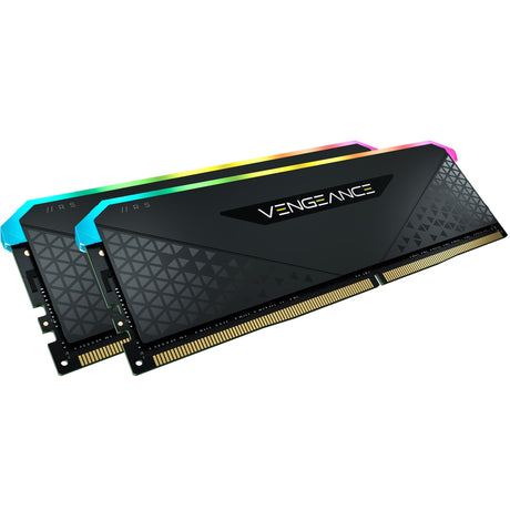 Corsair Vengeance RGB RS 32 GB DDR4-3200 (2x 16 GB) RAM (svart, cmg32gx4m2e3200c16, xmp 2.0)