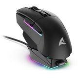 Sharkoon Skiller SGM50W Gaming Mouse (Black, 400 - 6400 DPI, RGB LEDs)