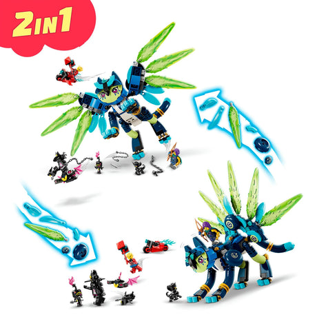 Lego dreamzzz - zoey og zian kattuglen byggeleketøy (71476)