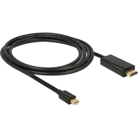 Delock mini displayport > adaptér hdmi (čierny, 2 metre)