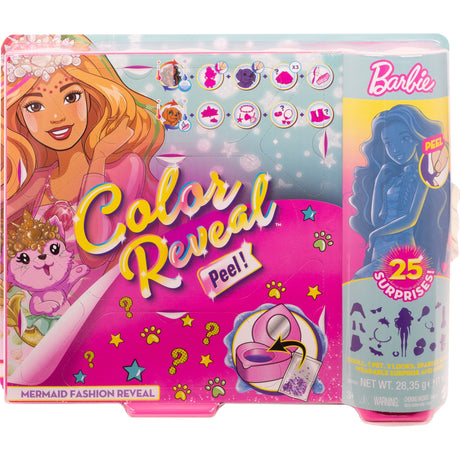 Barbie ujawnia kolory - lalka syrenka w stylu fantasy