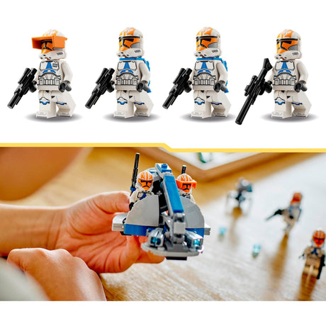 Lego star wars – 332. ahsokin bojový stavebný balík klonov (75359)
