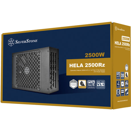SilverStone Hela 2500R 2500W PSU (Black, 4x 12V-2x6, 7x PCIe)