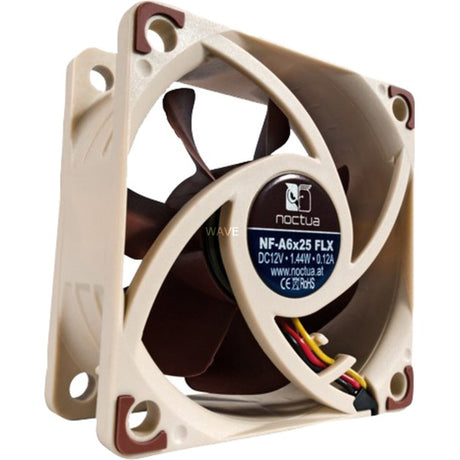Noctua nf-a6x25 flx Case Fan (brong, 60 x 60 x 25 mm)
