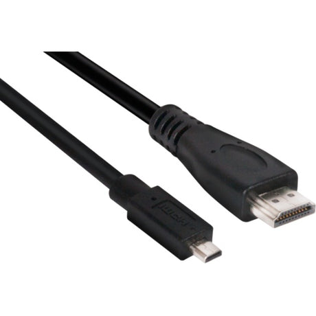 Club micrea HDMI 3D > Cábla HDMI 2.0 (dubh, 1 mhéadar, 4K 60Hz)
