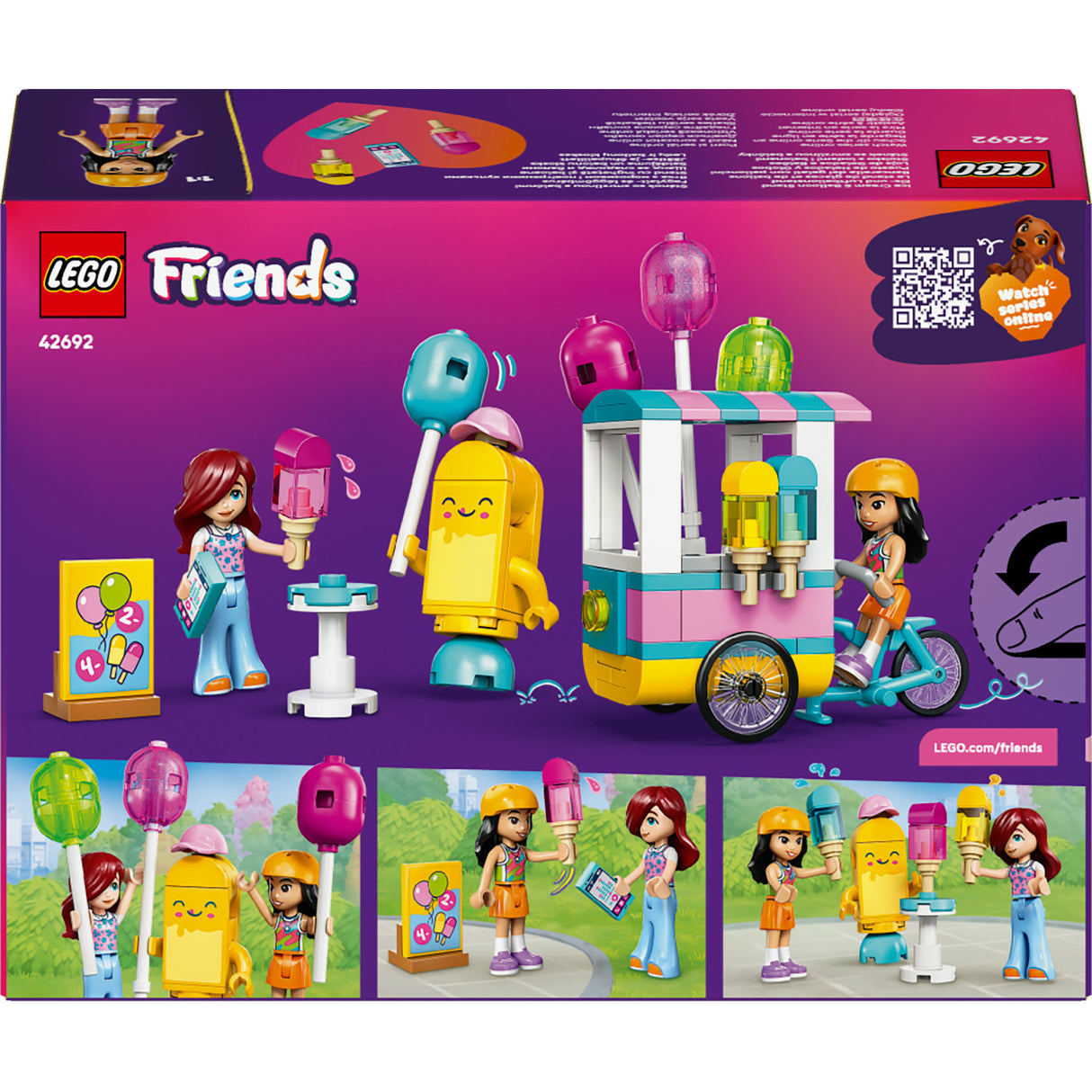 Lego friends 42692 ice cream and balloon stall