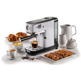 Ariete Moderna Espresso Slim 1381 14 Espresso Machine (White)