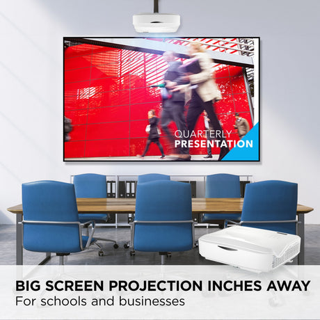 Viewsonic ls832wu wuxga ultra short throw laser projector (white, 5000 ansi lumens)