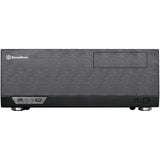 Silverstone sst-gd09b-c htpc behuizing (zwart | 1x usb-a | 1x usb-c)
