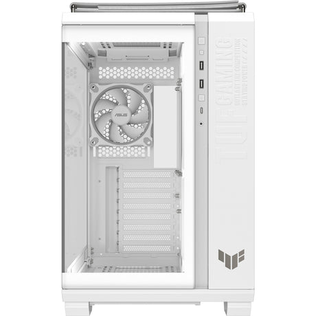 Asus TUF Gaming GT502 Horizon ARGB Midi Tower Case (White | 3x USB-A | 1x USB-C | Tempered Glass)