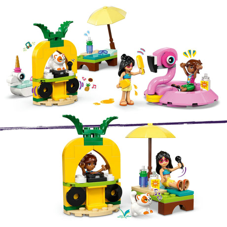 Lego classic 42658 pool party with flamingo and unicorn