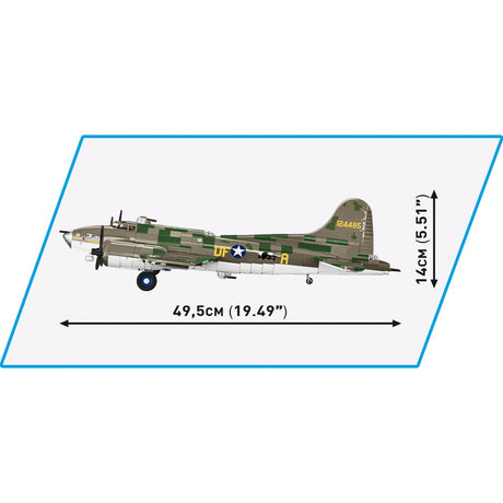 Cobi boeing b-17f flying fortress memphis belle - executive edition constructiespeelgoed