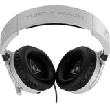 Turtle Beach Ear Force Recon 70P White (2024) Over-Ear Gaming Headset (White, PS4, PS5, Xbox Series X|S, Xbox One, Switch, PC, Mobile)