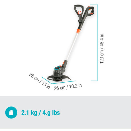 Gardena produkter batteritrimmer comfortcut 23 18v p4a solo