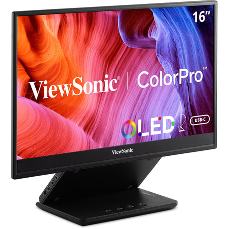 Viewsonic vp16-oled 16 monitor (black (matte), 1x micro-HDMI, USB-C, sound)