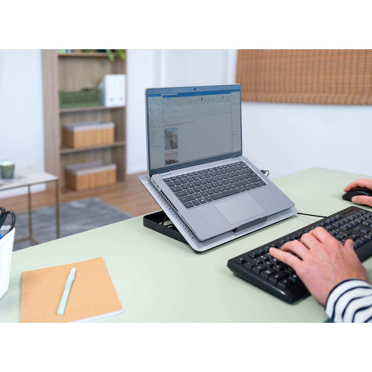 Trust exto support de refroidissement pour ordinateur portable refroidisseur d'ordinateur portable (gris)