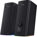 Trust GXT 612 Cetic PC Speaker (Black, Bluetooth, RGB)