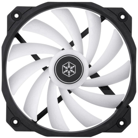 Silverstone shark force 160 argb ventilateur de boîtier (noir, 160 x 160 x 25 mm, pwm)