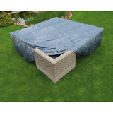 Nature garden furniture cover for lounge set (grey, 6031611)