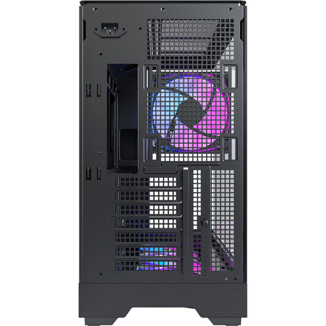 Montech King 45 Pro Midi Tower Case (Black | 2x USB-A | 1x USB-C | RGB | Window)