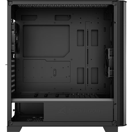 Sharkoon m30 schwarzes Midi-Tower-Gehäuse (schwarz | 2x USB-A | 1x USB-C)