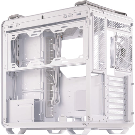 Корпус Asus tuf gaming gt502 plus midi tower (бял | 2x USB-A | 1x USB-C | закалено стъкло)