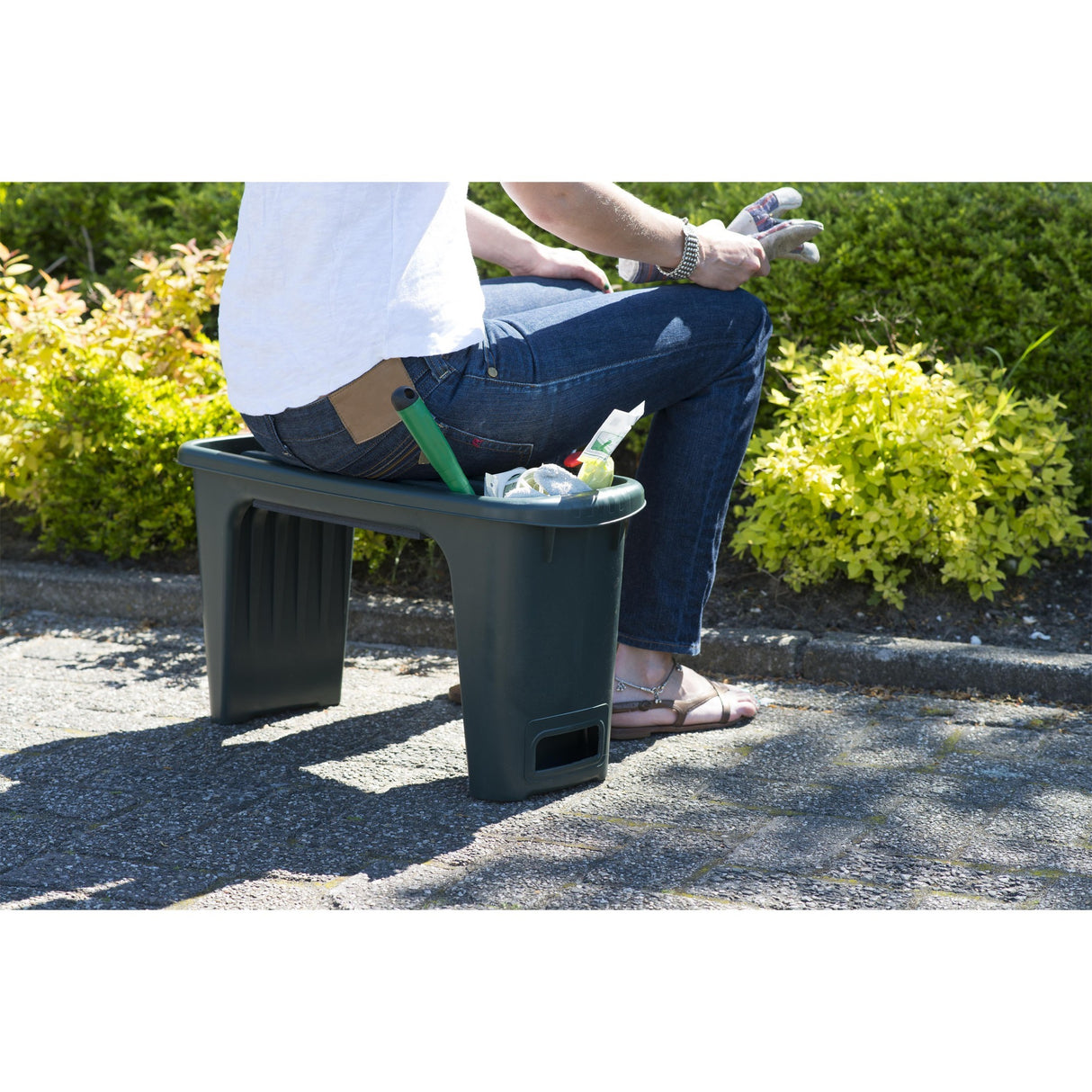 Nature Garden Kneeler 2-in-1 Seat (green)