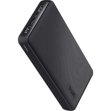 Trust primo 20.000 mah eco power bank (schwaarz)