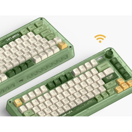 Iqunix zx75 Camping Wireless mechanesch Keyboard