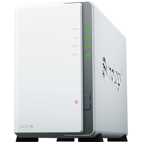 Synology Disk Station ds223j nas (wäiss, 2x USB 3.2 Gen 1)