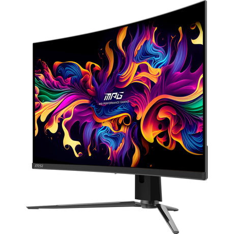 Msi mpg 321curx qd-oled 31.5 4k uhd curved gaming monitor (black, 2x hdmi, displayport, 2x usb-a, usb-b, usb-c, 240 hz)