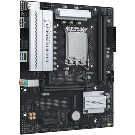 Maxsun ms-challenger h810m 2.5g socket 1851 motherboard (black, 2.5 gb-lan, sound, µatx)