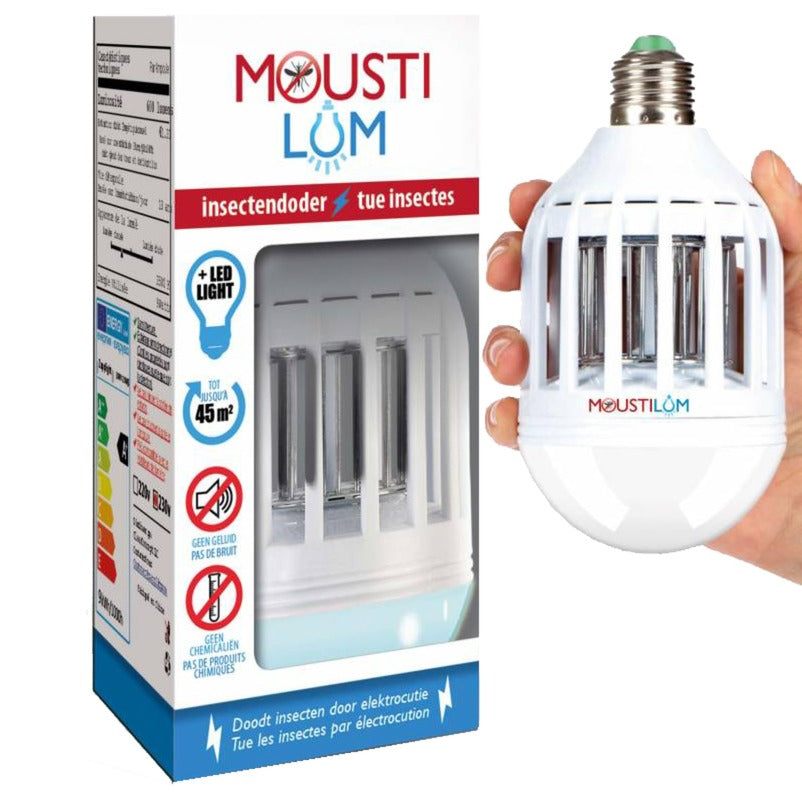 Bsi mousti-lum mosquito lamp insect trap (white)