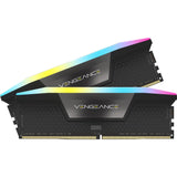 Corsair Vengeance RGB 32 GB DDR5-5200 (2x 16 GB) RAM (črna, cmh32gx5m2b5200c40, xmp 3.0)