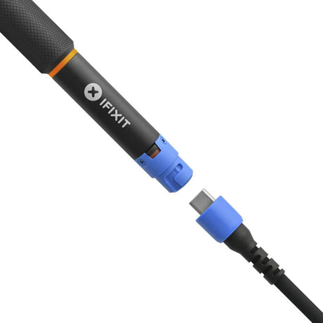 iFixit Fixhub Power Series Portable Soldering Station Soldering Iron (Black Blue, 100 Watt, USB-C, Power Station)