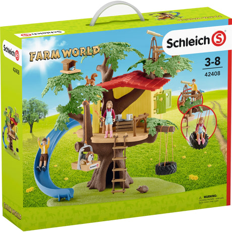 Schleich gård verden trehytte 42408