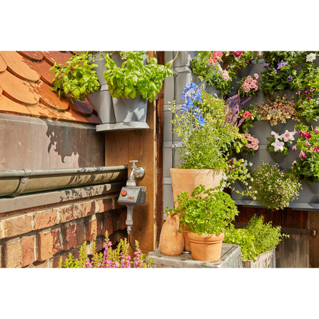 Gardena natureup! Irrigation Set Corner Water Tap Drip System (13157-20)