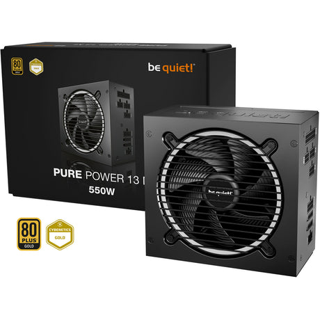 Roueg sinn! pure power 13 m modular 550 Watt Energieversuergung (schwaarz, 1x 12v-2x6, 2x pcie)