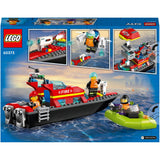 Lego City Rettungsboot Feier Spillsaachen fir Kanner - 60373