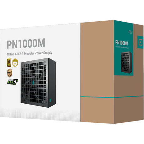 Deepcool PN1000-M Modular 1000 Watt Power Supply (1x 12V-2x6, 3x PCIe)