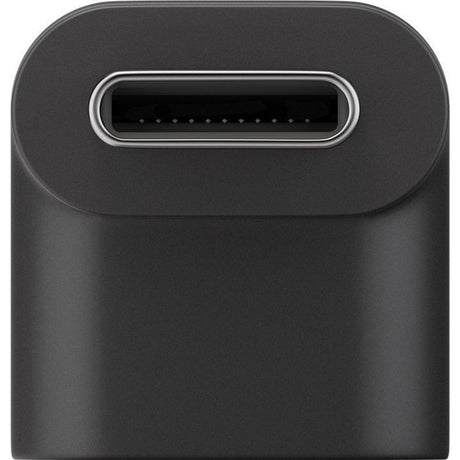 Ceangal USB-C adapter Goobay > breiseán USB-C, 90° (dubh)