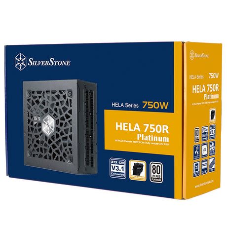 Silverstone Hela 750R Platinum Modular 750 Watt Power Supply (Black, 4x PCIe)