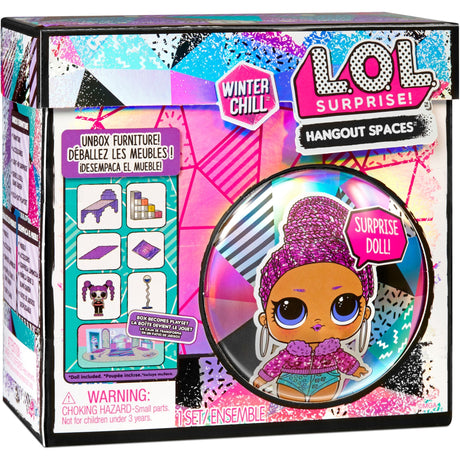 Mga rozrywka lol niespodzianka! Miejsca do spędzania zimowego relaksu - styl 2 pop
