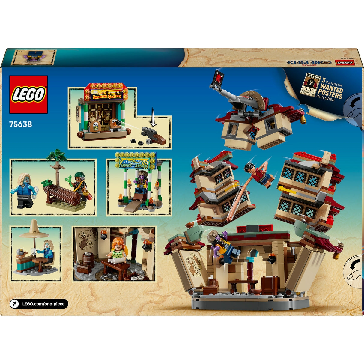 Lego ® eent Stéck Schluecht am Arlong Park Bauset - 75638