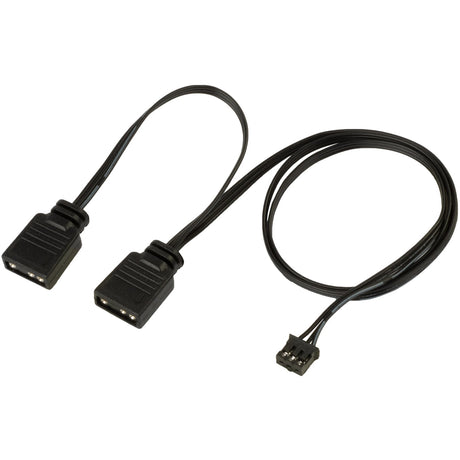 Silverstone air slimer 120 argb fallfläkt (svart, 120 x 120 x 15 mm, pwm)