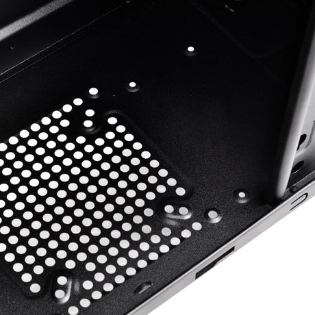 Midi vežový kryt Silverstone sst-ps13b (čierny | 2x USB-A)