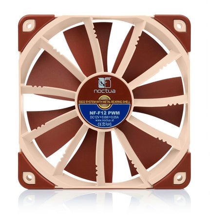 Noctua nf-f12 pwm Case Fan (hellbraun, 120 x 120 x 25 mm)