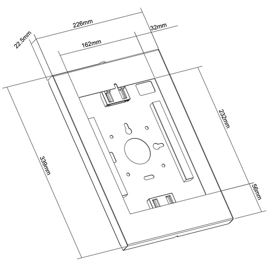 Neomunts WL15-650wh1 Mauer Tablet Halter
