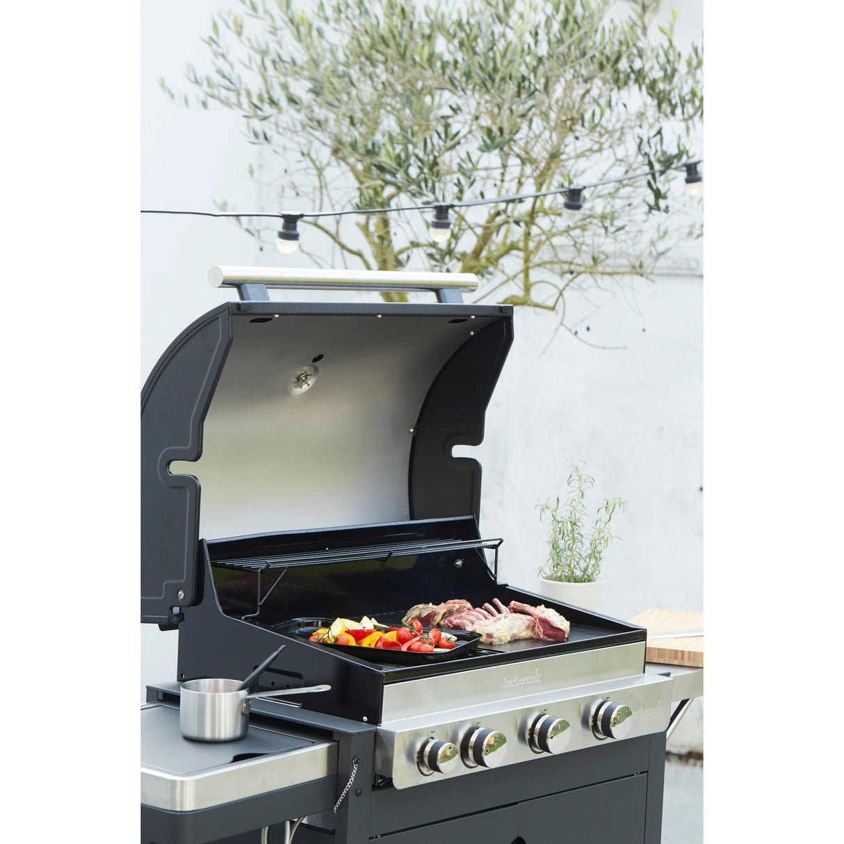 Barbecook reusable enamelled grill pan